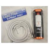 Ice Maker Hook Up and Filter
