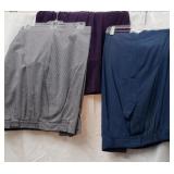 3 name brand ladies shorts size 18