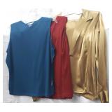 3 Ladies Plus Size Dressy Tops