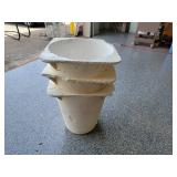 (3) Styrofoam Plant Covers