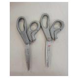 (2) Westcott E-Z Open Box Cutter Scissors