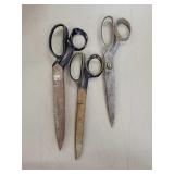 (3) Vintage Scissors
