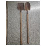 (2) Shovels