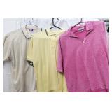 (3) Ladies XL Golf Polos