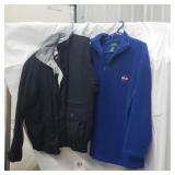 2 Name Brand Golf apparel for men size large