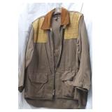 Heavy Duty Brown Hunting Jacket (lotsa birds)