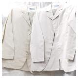 2 White Lab Coats Angelica, 1 size 40 and 1 size