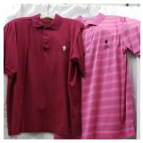 1 Honors Course maroon golf polo and 1 Dri Tec