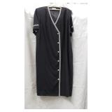 1 Brownstone Studio Black w/white trim dress size
