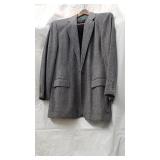 1 Ralph Lauren navy herringbone Blazer size 14