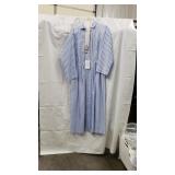 1 Mark Fore & Strike Blue/White stripe with belt