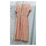 1 Pastel Peach dress, size 12