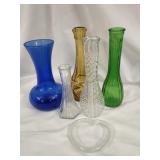 Colorful Glass Vases