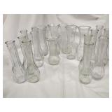 (12) Glass Vases