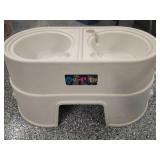 Large Raised Dog Bowl