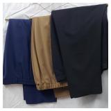 3 name brand ladies pants, size 18