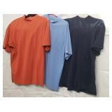 3 Name Brand Golf Polo Shirts men size small
