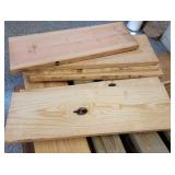 (5) 35x11in Boards and (1)32.5x11in Board