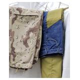 1 pair jean & olive pants size 36/30 and 1 pair
