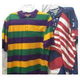 2 Large Holiday Shirts