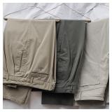 3 name brand ladies pants size 16