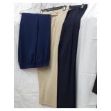 3 name brand ladies pants size 16