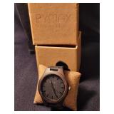 Bymax Wooden Watch Brown