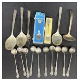 Soda Fountain Spoons, & Sterling Steel Spoons