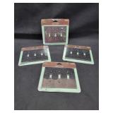 (4) Triple Toggle Wall Plates