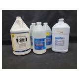 Jugs of Hand Sanitizer