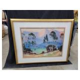 43x35in Framed Alfred Mitchell Print