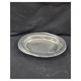 18in Oval Pewter Bowl by Robert Lee Morris