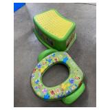 Step Stool and Soft Potty Seat