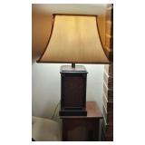 26in Square Brown Lamp