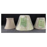 (3) Replacement Lampshades