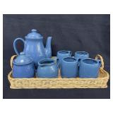 Stoneware Coffee Set