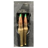 Loaded Magazine W/Green Tip Piercing Ammo