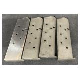 (4) 1911 Magazines 8rd 45 ACP