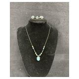 Ring & Earring Set and Turtle Necklace