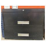 Black File Cabinet