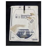 KOHLER 16 5/8 in. Round Front Bowl Seat