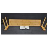 Lavish Home Bamboo Over The Sink Shelf