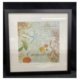 19x19 in. Coastal Framed Print