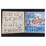 16x16 in. Beach Themed Canvases