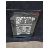 17x21in Framed Urban Art Print