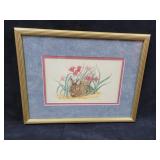 17x13in Framed Polly Chapman-Jones WaterColor