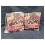 (2) Boxes of Brawny Profesional Disposable Towels
