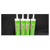 (4) Tubes Of Contractors Speciality Calk