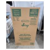 Box of (1000) 12oz Cups