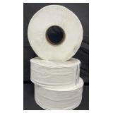 (3) Jumbo Bath Tissue, 2-Ply, White